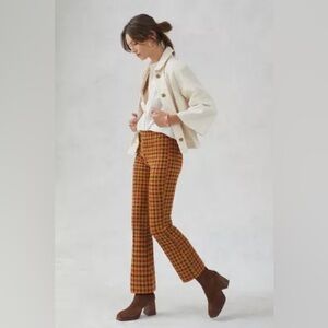 Anthropologie Plaid Pants